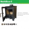 The Best Selling Solid Fuel Stove, MultiEco 5 Standard Freestanding 6kw MultiFuel Stove (5kw)(