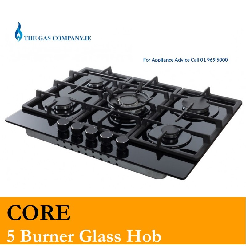 Buy Glen 1073 IN BW Black Auto Ignition Built In Glass Gas Hob With Italian  Double Ring 3 Burner Online at Best Prices in India - JioMart.