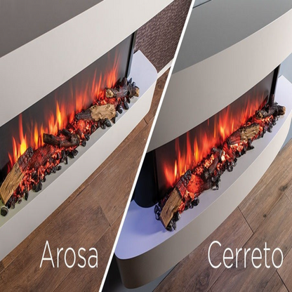 Gazco eStudio Arosa 140 Floor Mounted Electric Fire