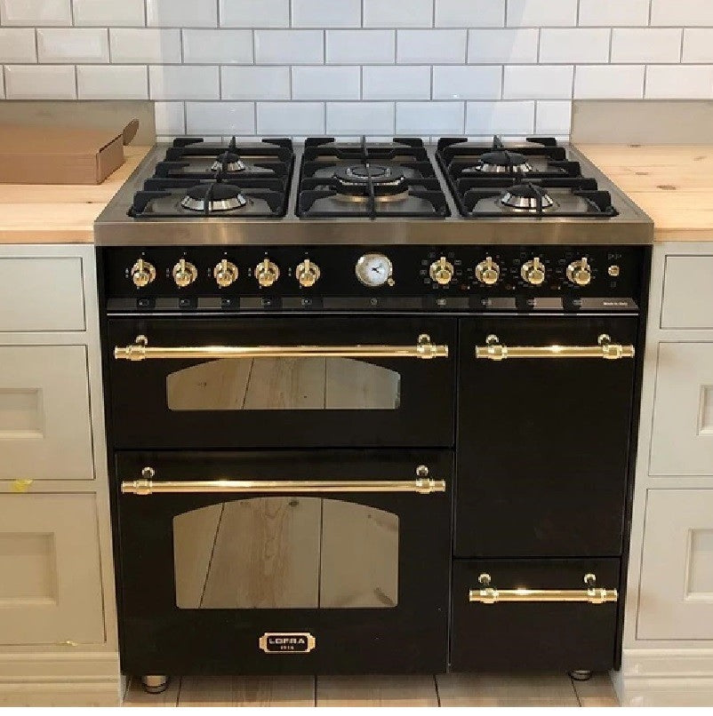 Lofra Dolcevita 90 Quattroporte RNMT96MF2ET/Cif Gas Dual Fuel Range Cooker 90cm