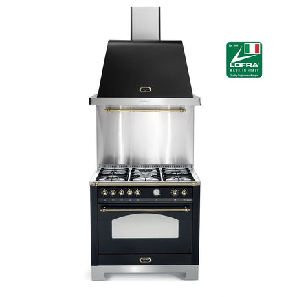 Lofra Dolcevita Suite RSUD 76MFTE 70cm Range Cooker Suite , Hood, Backsplash