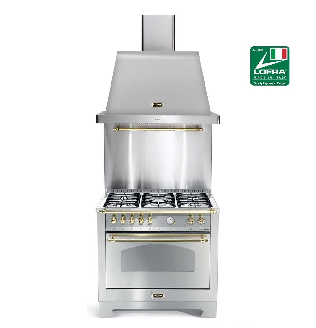 Lofra Dolcevita Suite RSUD 76MFTE 70cm Range Cooker Suite , Hood, Backsplash