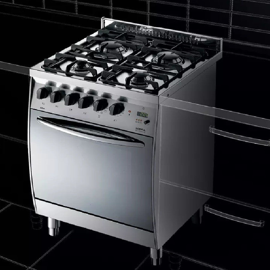 Lofra Curva 60 C66 C Gas Dual Fuel Range Cooker 60cm