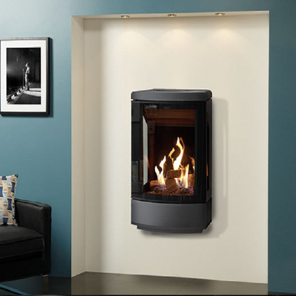 Gazco Loft Balanced Flue Wall Mounted Gas Stove