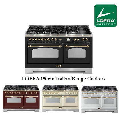 Lofra 150cm D156MFT+MFT/AEOV Italian Range Cookers