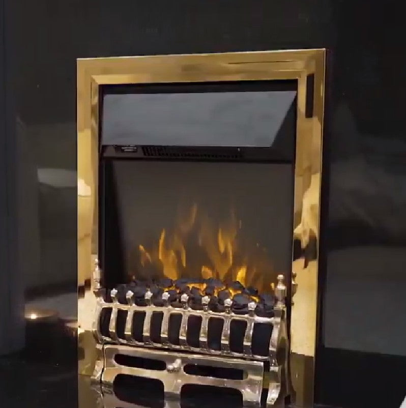 Ekofire 1060 Electric Fire with Black Frame - The Hortonshire