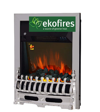 Ekofire 1060 Electric Fire with Black Frame - The Hortonshire