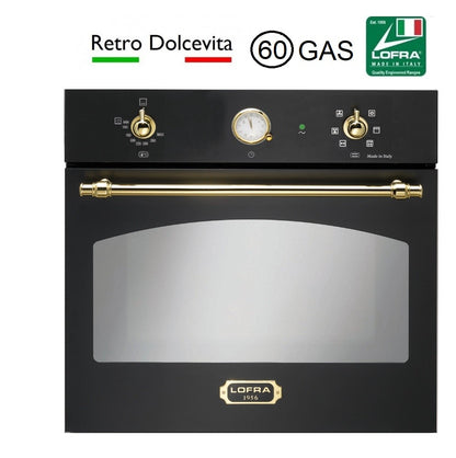 Lofra Dolcevita FRM-Bronze 66ge Single Fan Assisted Gas Oven 60cm