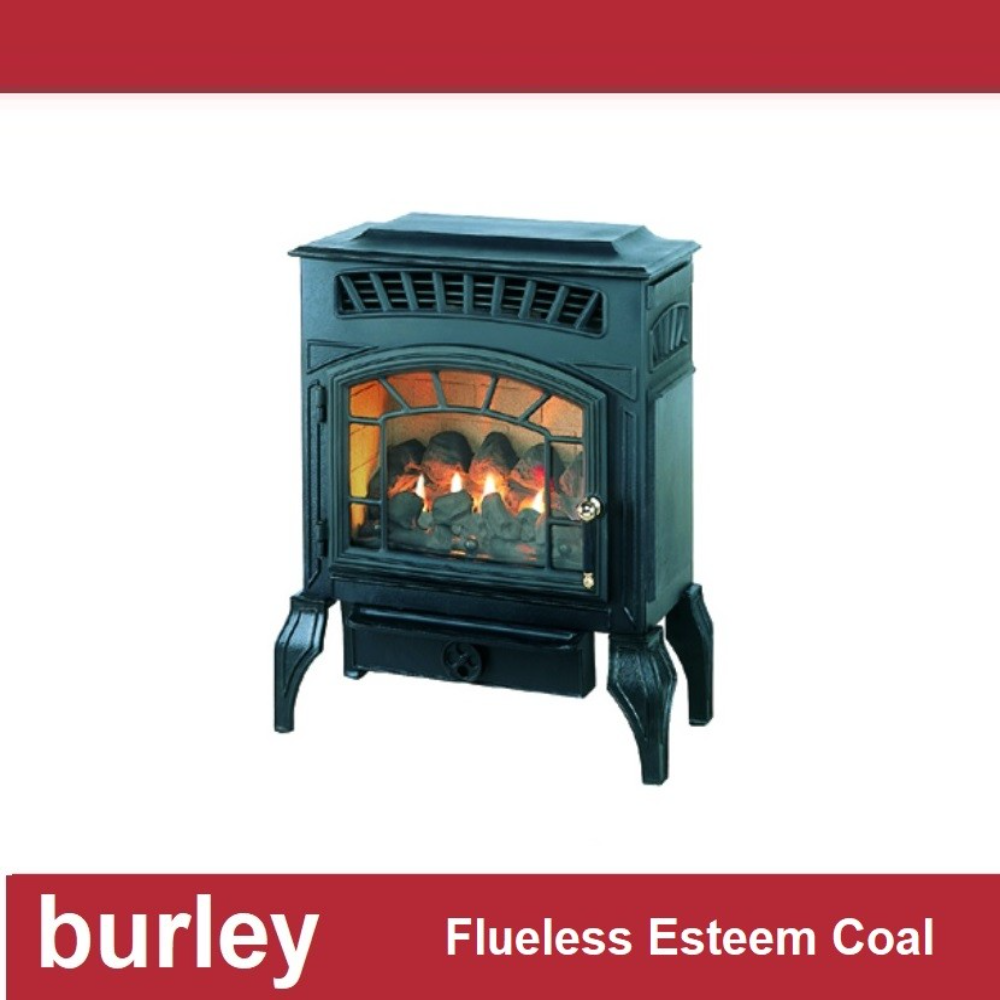 Burley Esteem 4221 Coal Effect Flueless Gas Stove