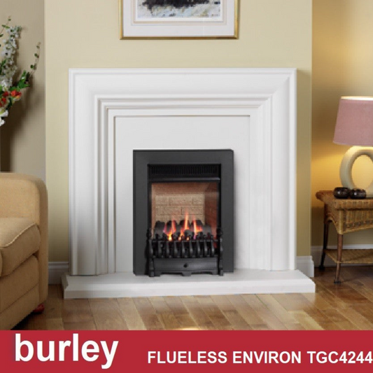 Burley Environ Black Coal Effect Flueless Gas Fire