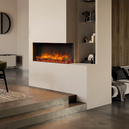 Gazco eReflex 85RW Multi Sided Electric Log Effect Fire