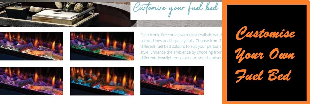 Solarflame Iconic HD160 Multi-Sided Electric Fire