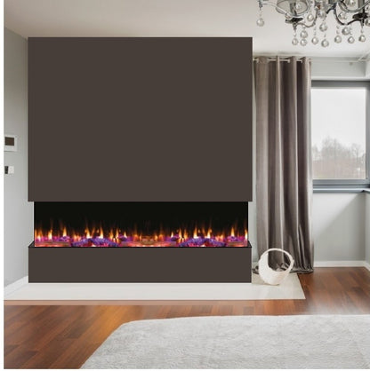 Solarflame Iconic 2000 Electric Fire HD200 Multi-Sided Electric Fire 2000mm