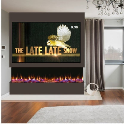 Solarflame Iconic 2000 Electric Fire HD200 Multi-Sided Electric Fire 2000mm