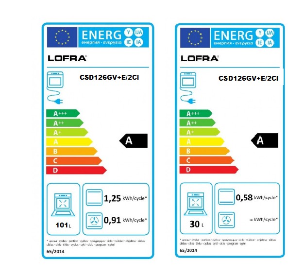 Lofra Curva 120 CSD126GV+E/2Ci Gas Dual Fuel Range 120cm