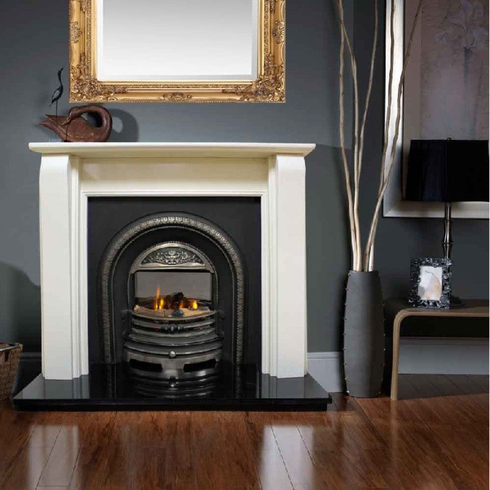 Iconic Trance 450 Inset Advanced Electric Fire for Victorian Tiled Cast Fireplace THD450