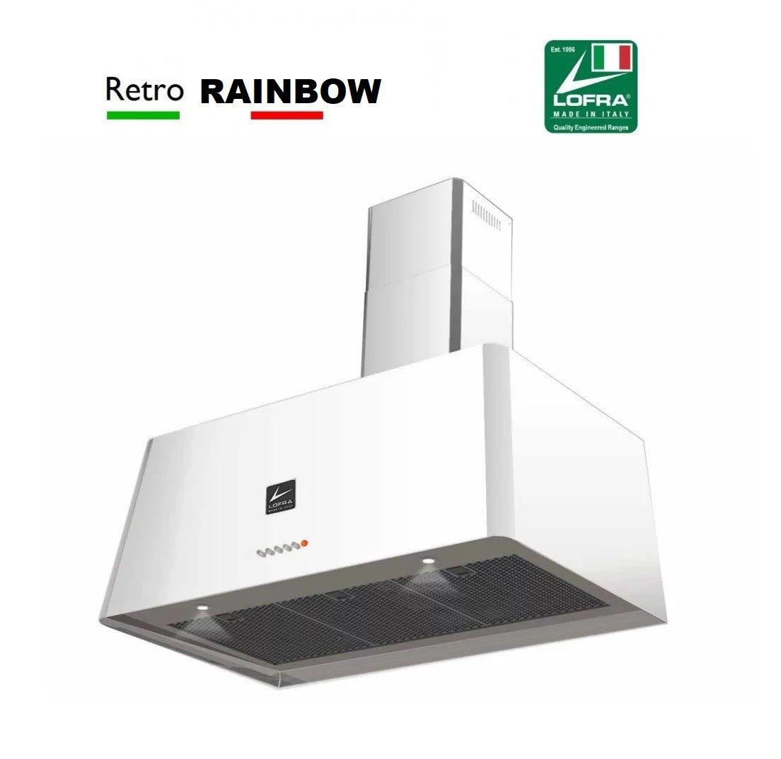 Lofra Rainbow 90cm Cooker Hood Extractor Fan (Multiple Colour Options)