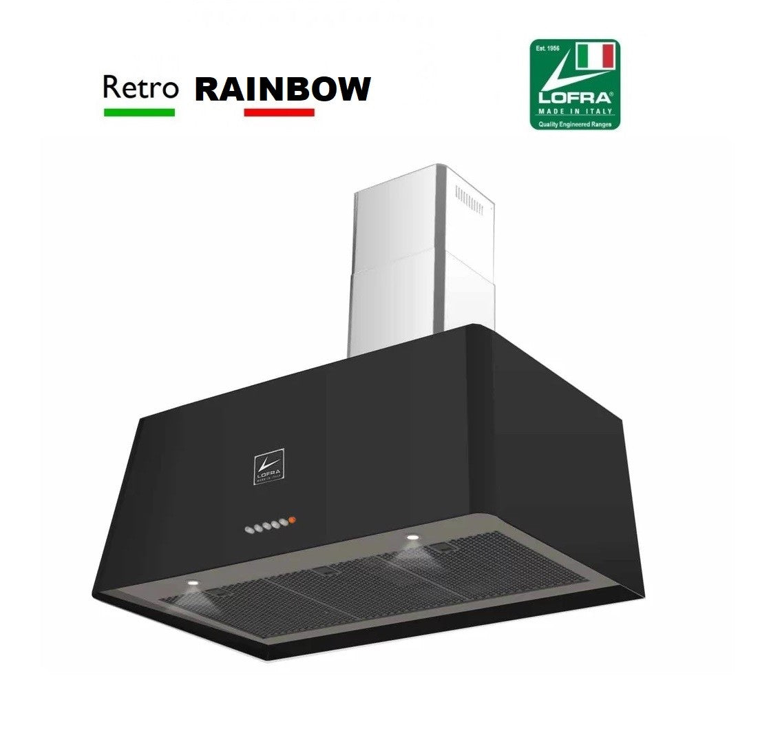 Lofra Rainbow 90cm Cooker Hood Extractor Fan (Multiple Colour Options)