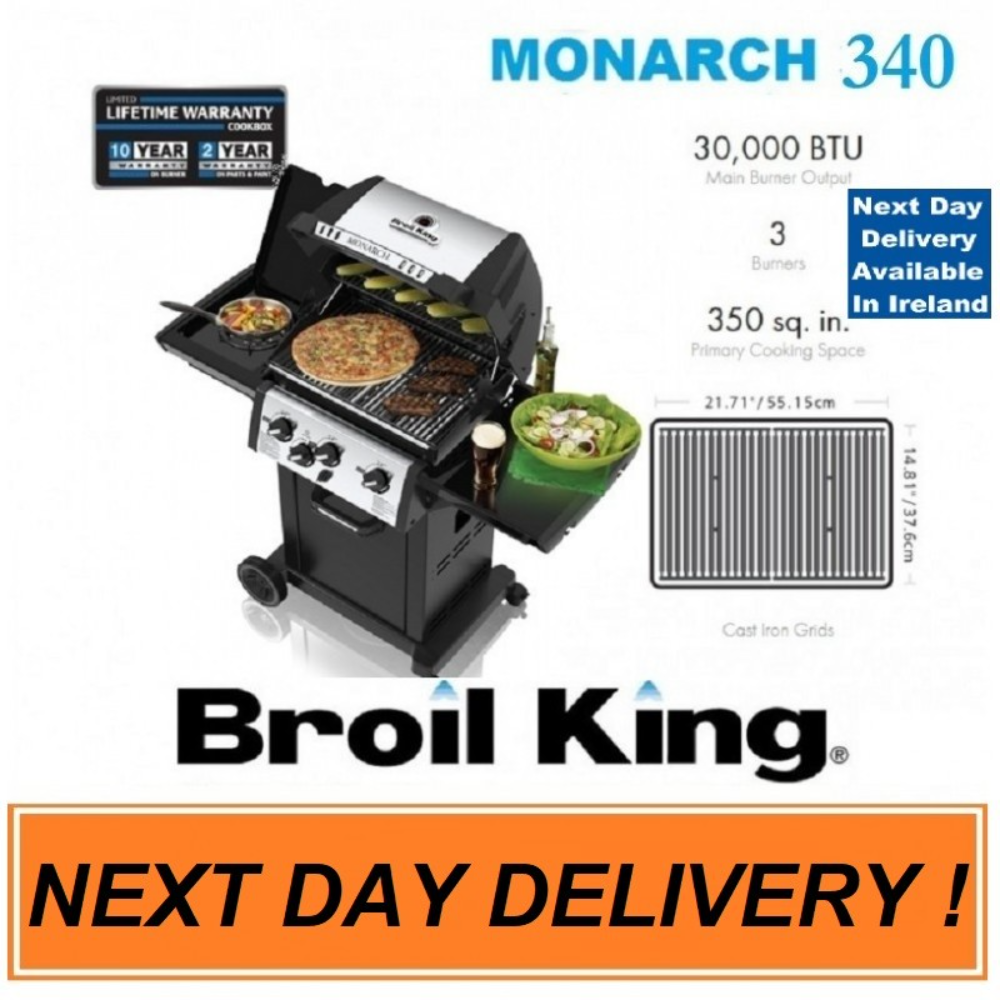 Broil King Monarch 340 Gas BBQ American Gas Barbeque- CLEARANCE DEAL