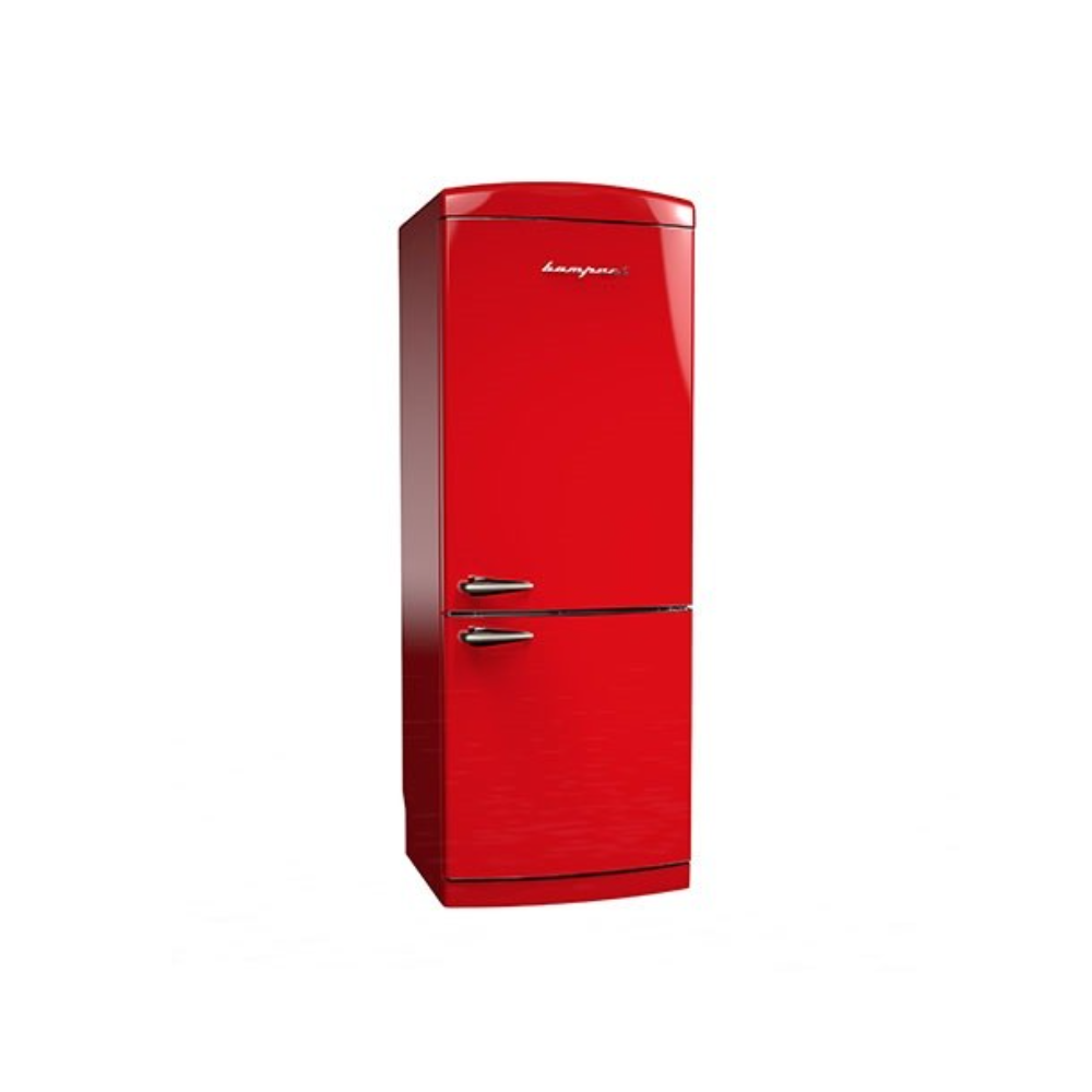 Bompani 60cm BOCB606/R Retro Fridge Freezer in Red