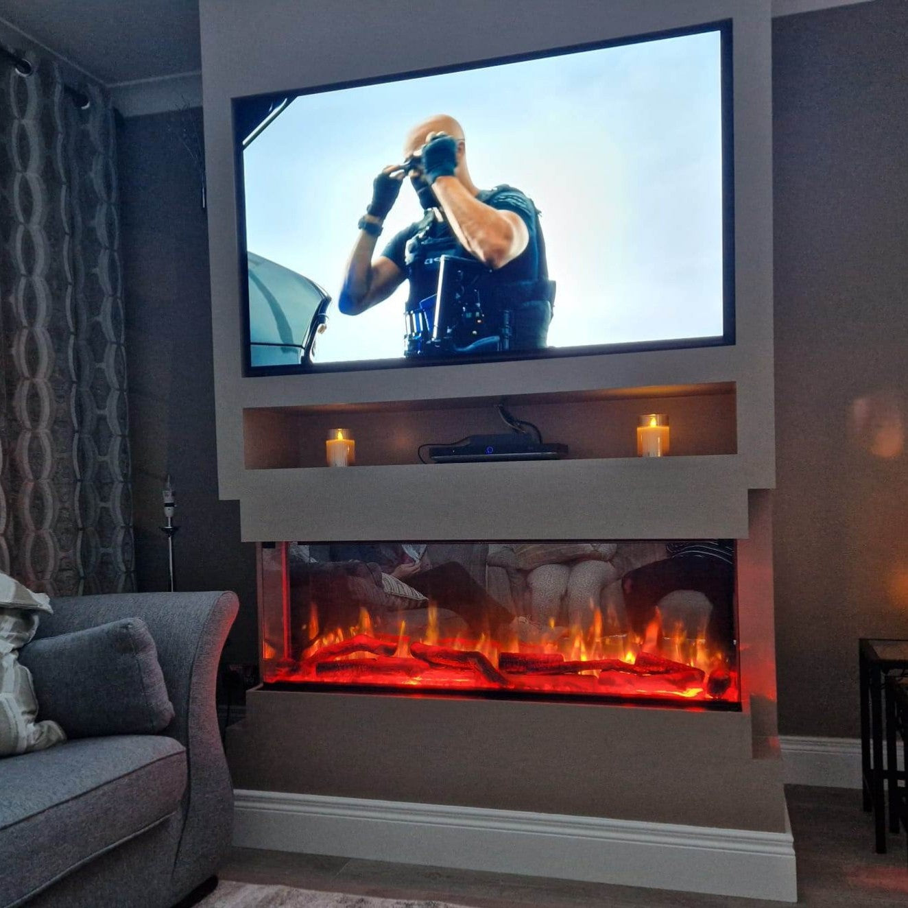 Solarflame Iconic HD750 Multi-Sided Electric Fire