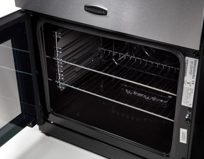 Main Oven on Rangemaster Professional 60+ Gas Double Oven Cooker 60cm