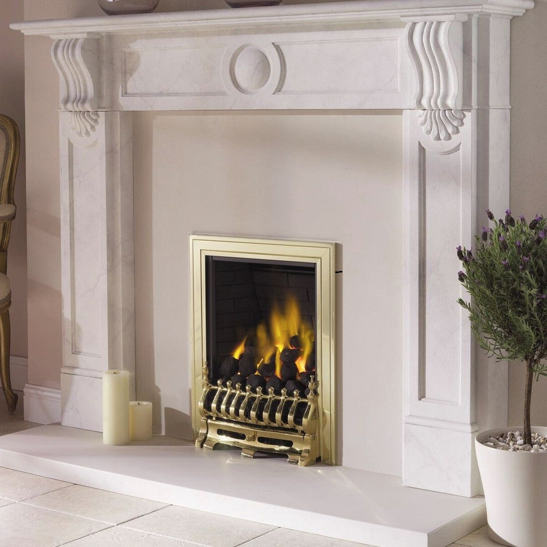 Ekofire 3035 Open Fronted Coal Effect Gas Fire - The Palmerstown