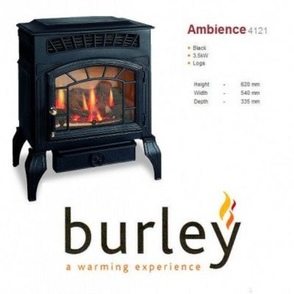 Burley Ambience 4121 Log Effect Flueless Gas Stove