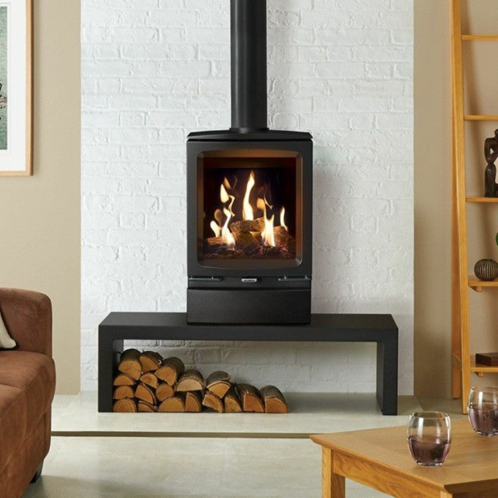 Gazco Gas Vogue Midi CF Gas Stove Conventional Flue Chimney