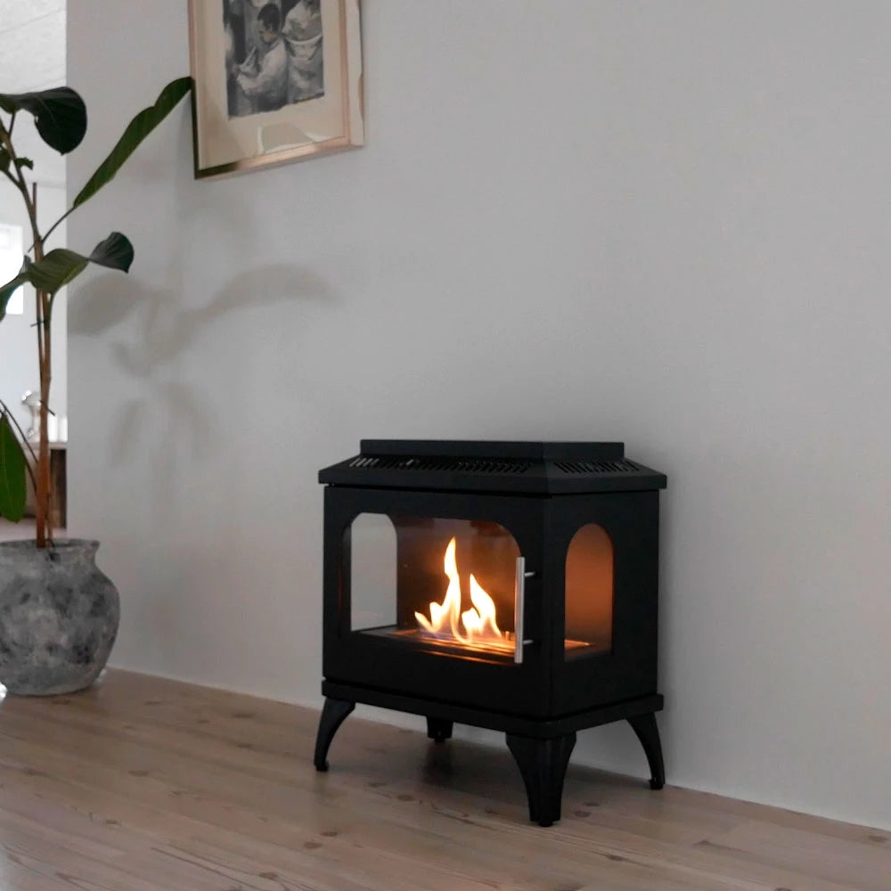 Scandi-Flame Atlanta Bioethanol Traditional Styled Stove