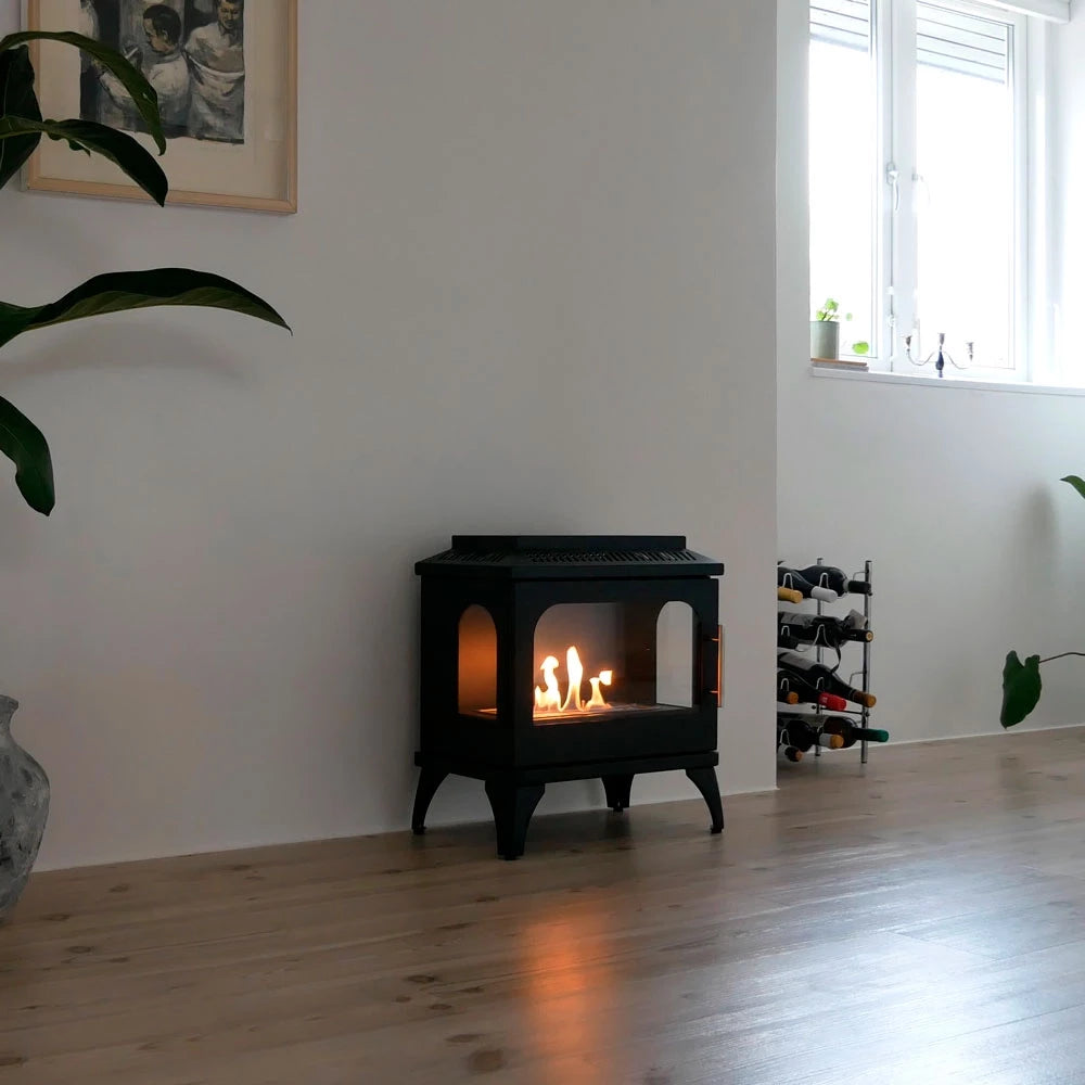 Scandi-Flame Atlanta Bioethanol Traditional Styled Stove