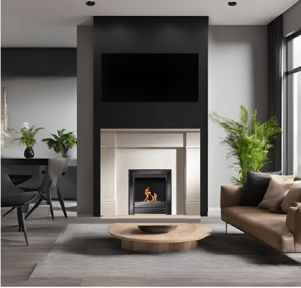 Bio-Flame Linnear Real Flame Bioethanol Inset Fire for Fireplaces (3kW)