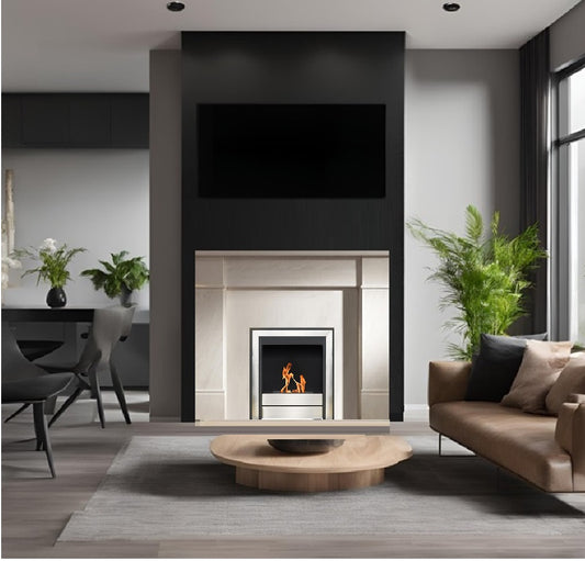 Bio-Flame Linnear Real Flame Bioethanol Inset Fire for Fireplaces (3kW)