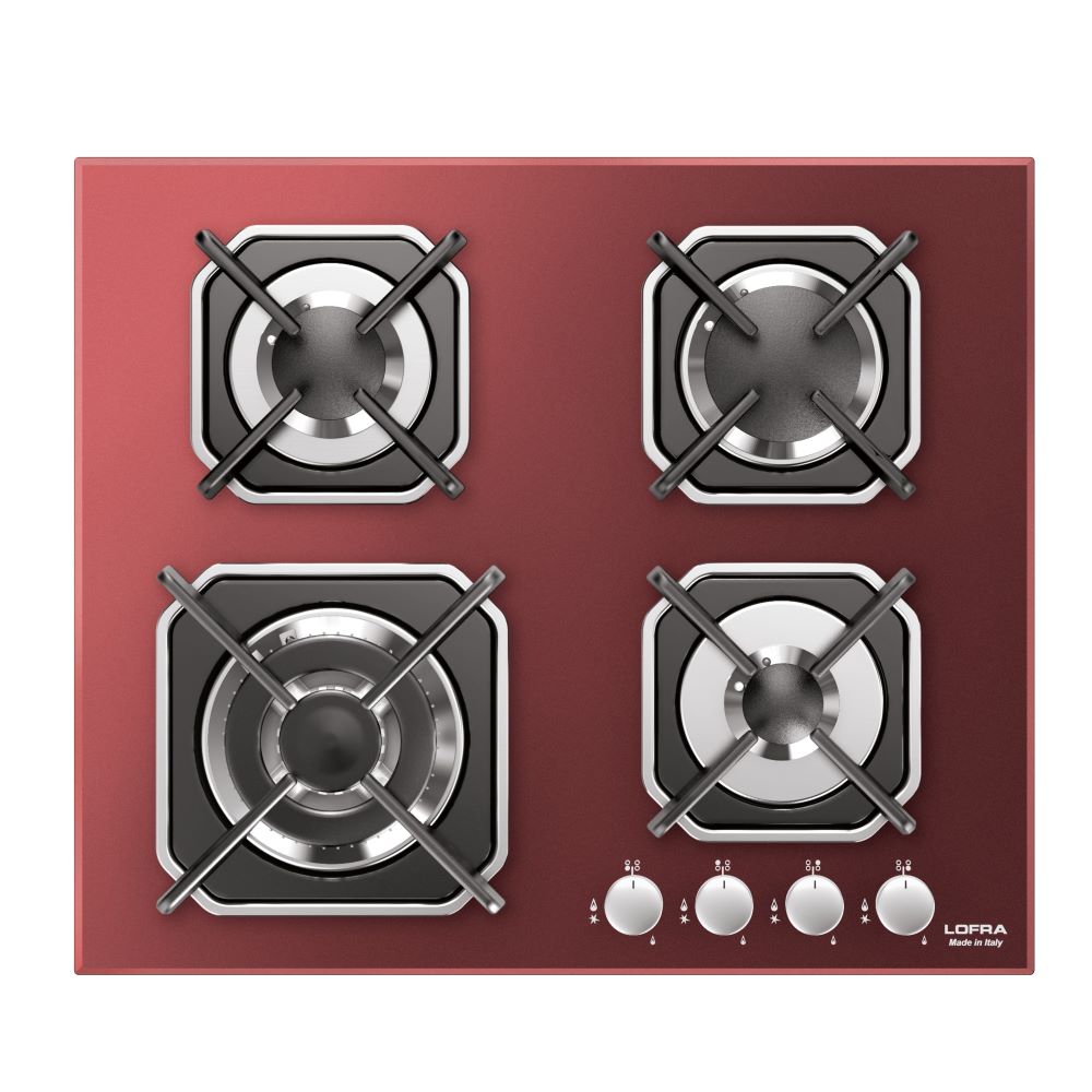 Lofra Gaia FOVR 66GE Fan Assisted Single Gas Oven 60cm - Why Not Add the 4 Burner Burgundy Gas Hob ?