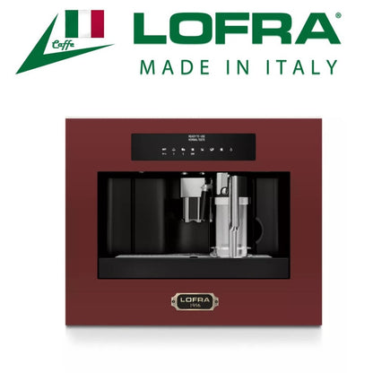 Lofra Dolcevita 60 Burgundy Italian Integrated Coffee Machine YRR66T 60cm