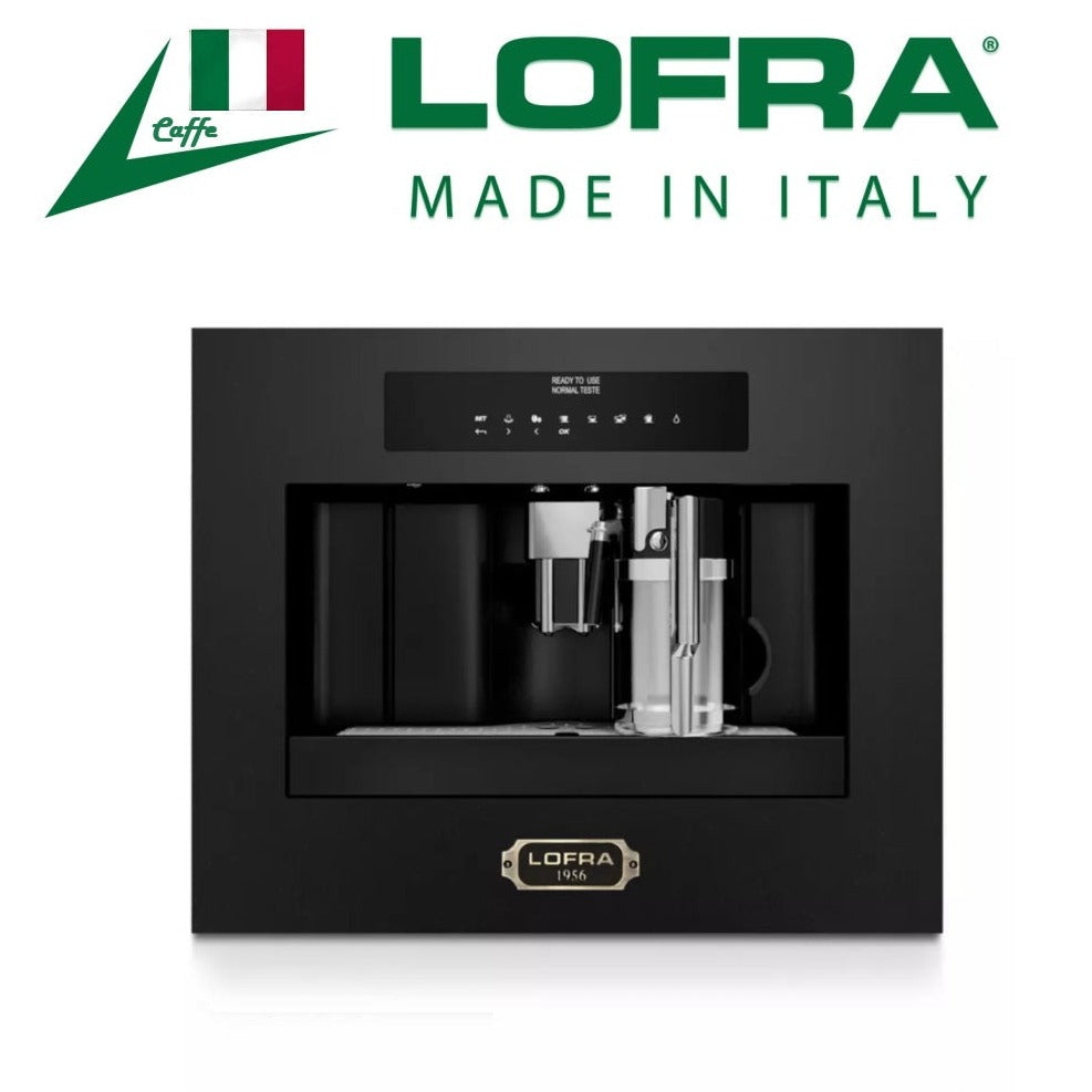 Lofra Dolcevita 60cm Italian Black Integrated Built In Coffee Machine YR NM66T 60cm