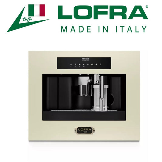 Lofra Dolcevita 60 Cream Italian Integrated Built In Coffee Machine YR BI66T 60cm