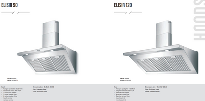 Lofra Rainbow Moderna Elisir Cooker Hood Extractor Fan (Multiple Size Options)