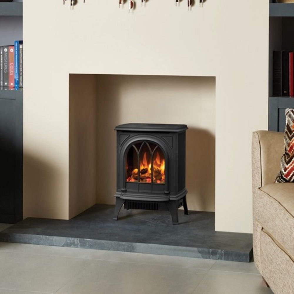 Gazco Huntingdon 20 Electric Stove in Black