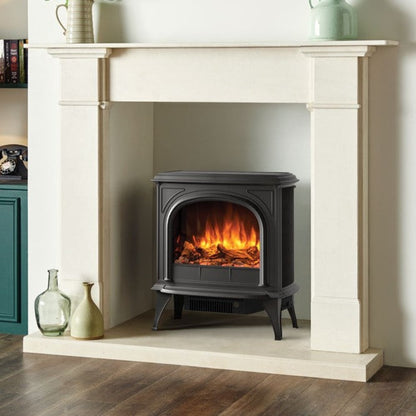 Gazco Huntingdon 40 Electric Stove in Black