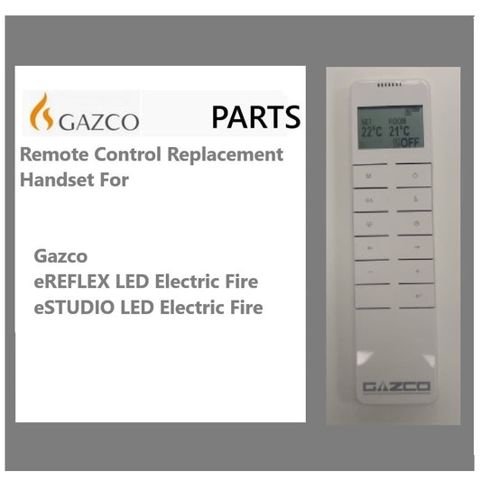 Gazco TGCELO882 Remote Control Replacmenet Handset for eReflex & eStudio Electric Fires