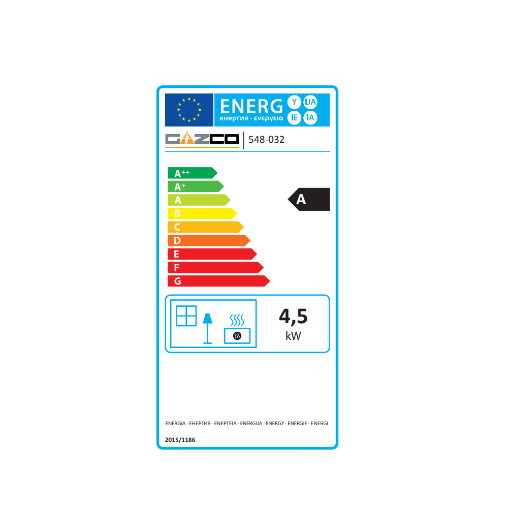 Gazco Loft Balanced Flue Gas Stove