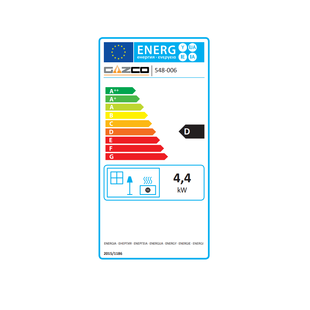 Gazco Loft Conventional Flue Gas Stove