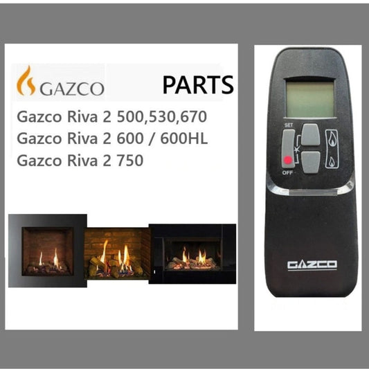 Gazco Riva2 Gas Fire EL0571 Replacement Remote Control Handset