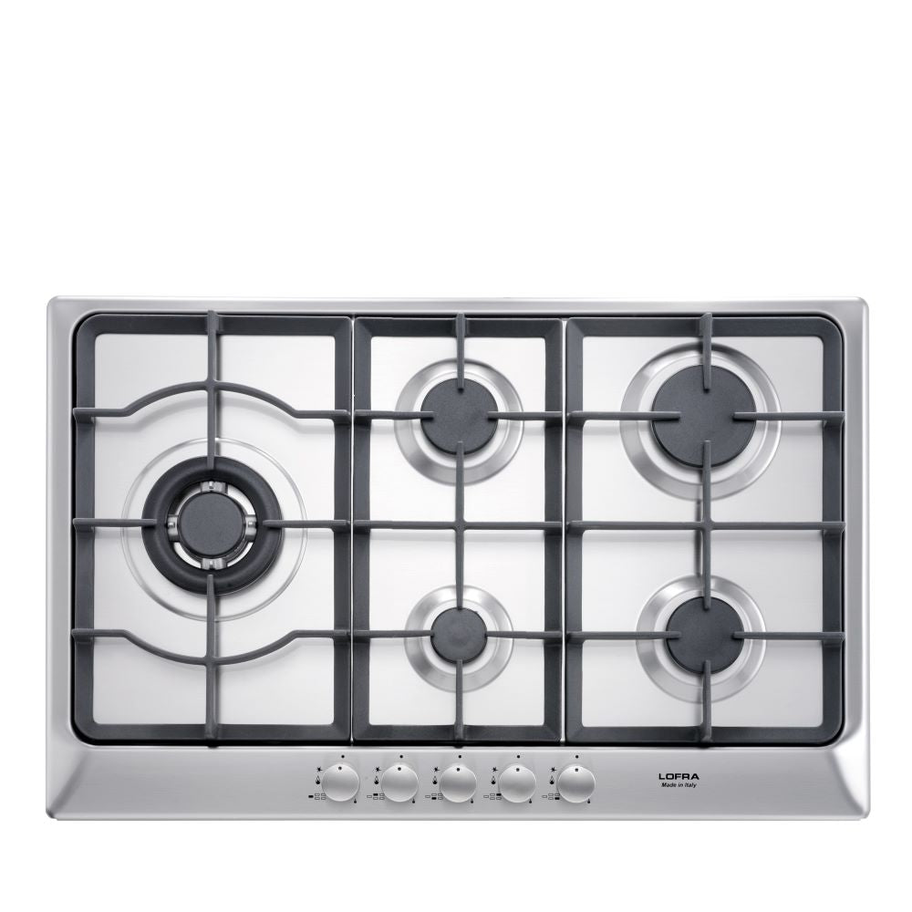 Lofra Artes 90 HDS9E0 5 Burner Gas Hob Left Side Wok Burner 90cm