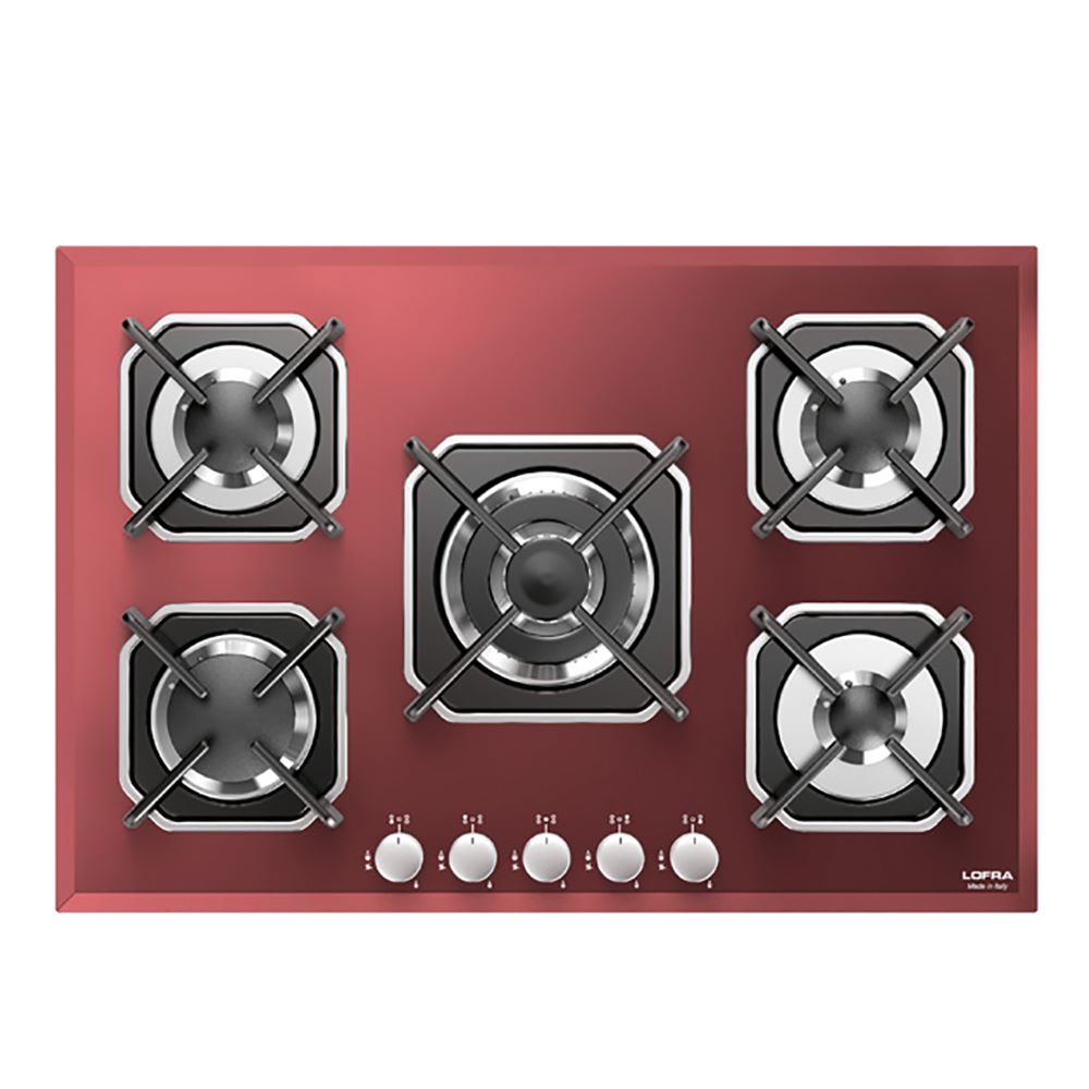 Lofra Gaia FOVR 66GE Fan Assisted Single Gas Oven 60cm - Why Not Add the 5 Burner Gas Burgundy Hob ?