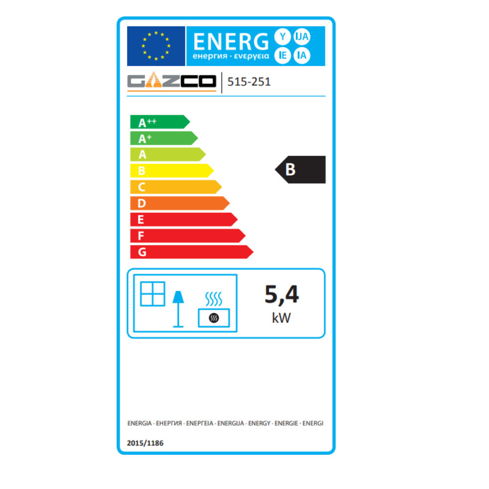 Gazco Huntingdon 40 Balanced Flue Gas Stove