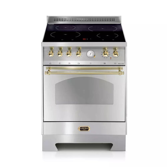 LOFRA DOLCEVITA 60 RSM66MFT/4I Induction Range Cooker Steel 60cm