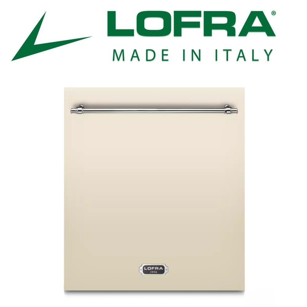 Lofra Dolcevita 60 DB0614E0 Integrated Dishwasher with Dolcevita Cream Door Furniture Choice