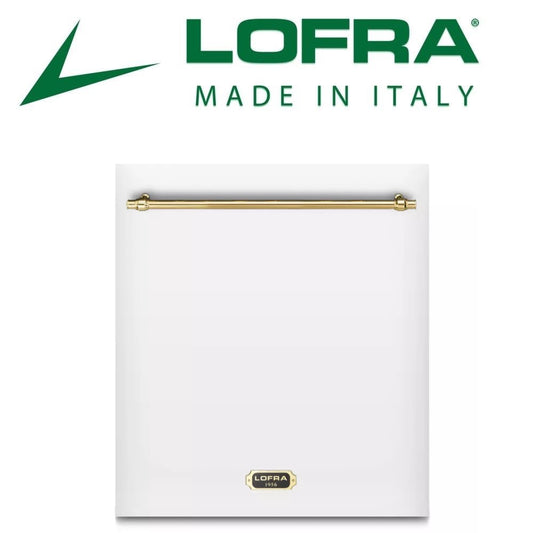 Lofra Dolcevita 60 DB0614E0 Integrated Dishwasher with Dolcevita White Door Furniture Choice